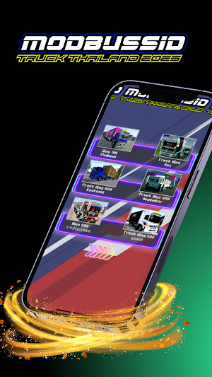 MOD bussid truck thailand 2025 Screenshot 1