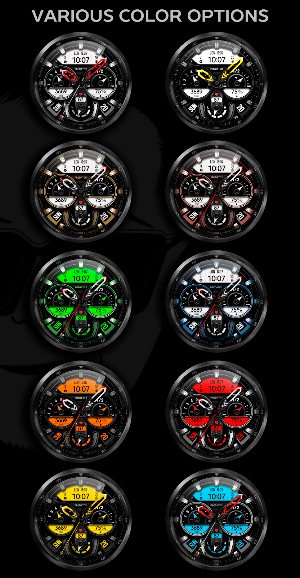 WFP 238 PREDATOR2 Watch Face Screenshot 2