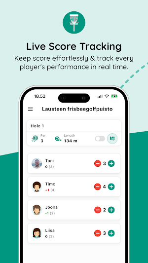 Scoreper - disc golf Screenshot 0