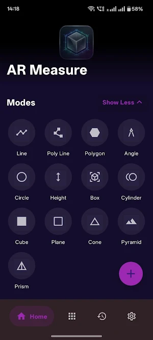 AR Measurement : 2D, 3D Shapes Screenshot 0
