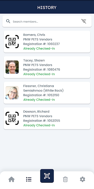 MemberScan Screenshot 2