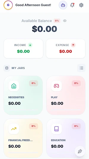 Jars Master: Money Manager Screenshot 0