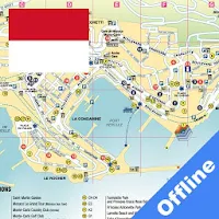 MONACO BUS MAP AND ATTRACTIONS