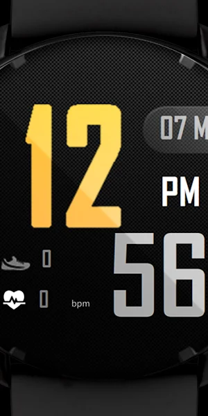 [SSP] Clear Digital Watch Face Screenshot 2