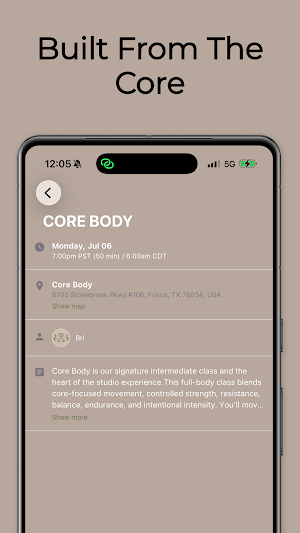 Core Body Studio Screenshot 3