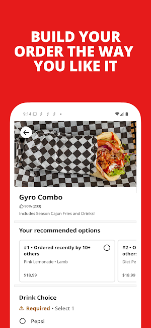 MF Gyros & Burgers Screenshot 1
