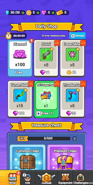 Dungeon Hero: Roguelite Screenshot 1