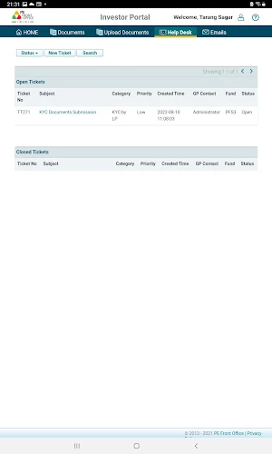 Investor Portal (PEFO) Screenshot 3