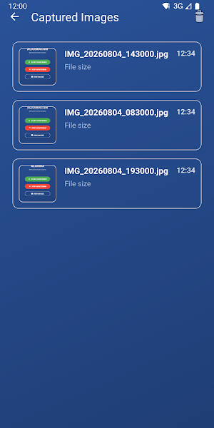 AlarmaCam Screenshot 3