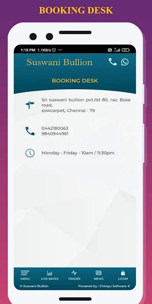 Suswani Bullion Screenshot 1