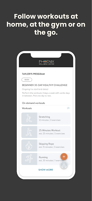 Phoenix Wellness Center Screenshot 2
