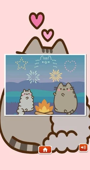 Pusheen Cat & Stormy Game Screenshot 2
