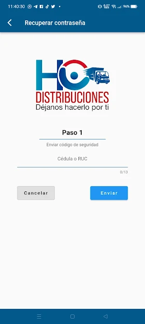 HO Distribucciones Screenshot 1