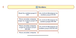 Cours Maths CM1 Screenshot 1