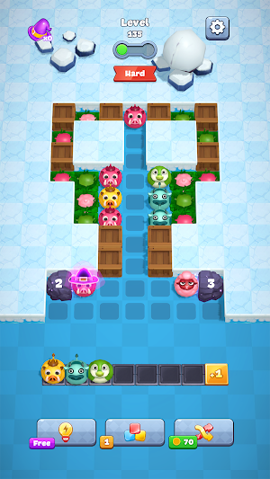 Wild Jam 3D: Block Parking Screenshot 1