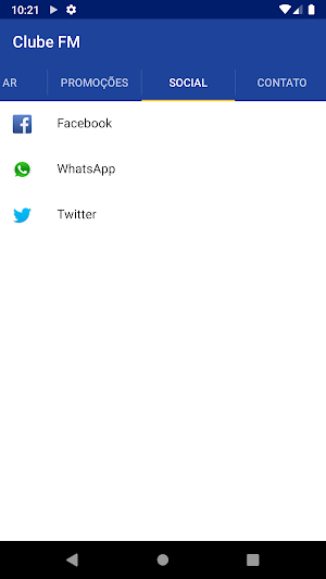 Clube FM Rio Claro Screenshot 1