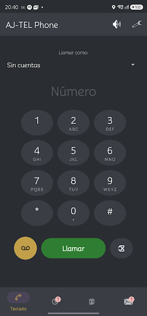 AJTEL Phone Screenshot 0