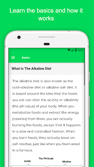 Alkaline Diet Guide Screenshot 2