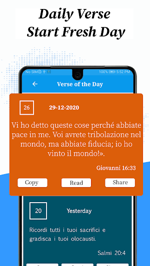 Italian Riveduta Bible (RIV) Screenshot 3