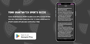 Yoho Smartwatch Sports Guide Screenshot 2