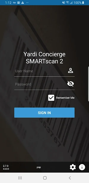 Yardi Concierge SMARTscan Screenshot 0