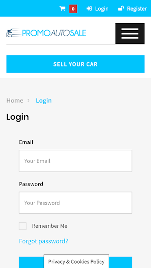 Promo Auto Sale Screenshot 1
