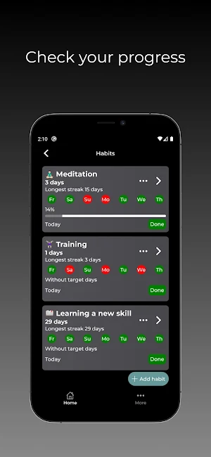 Goalshare: Track Your Habits Screenshot 2