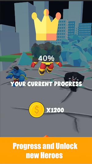 Superheroes United - Super Run Screenshot 2