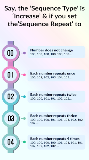 Auto Numbering Stamp: Add Sequence Stamp To Photos Screenshot 1