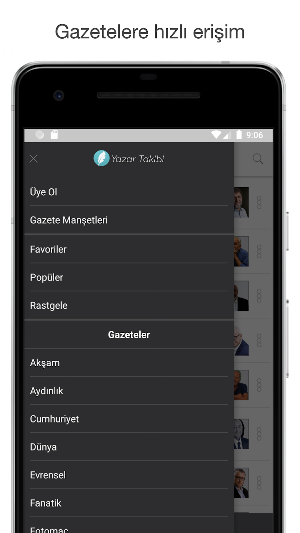 Yazar Takibi -  Köşe Yazıları Screenshot 1