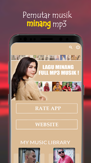Lagu Full Album MINANG Mp3 Screenshot 0