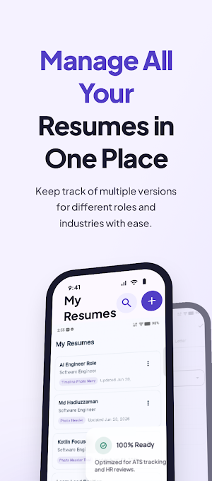 Cvify: AI Resume & CV Builder Screenshot 3
