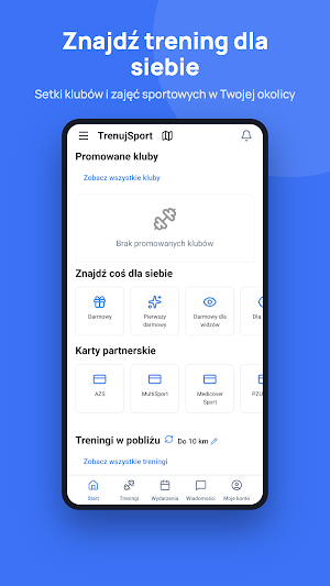 TrenujSport Screenshot 2
