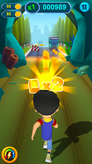 Vir Robot Super hero Dash Screenshot 1