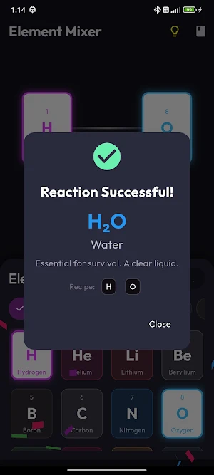 Element Mixer: Alchemy Puzzle Screenshot 2