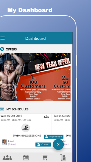 Surge Fitness Gym App Screenshot 0