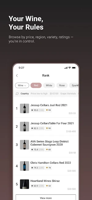 Wine Discovery Screenshot 1
