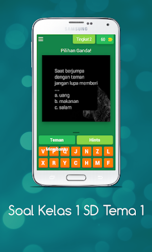 Soal Kelas 1 SD Tema 1 Screenshot 2