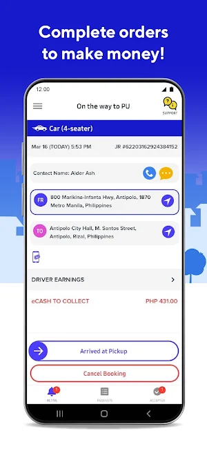 JoyRide Driver Screenshot 3