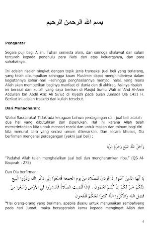 Jual Beli Dilarang Dalam Islam Screenshot 2