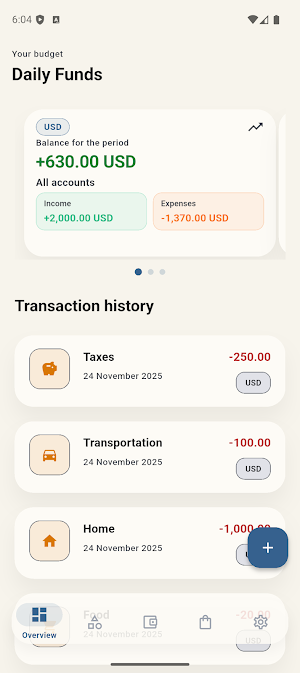 Daily Funds Screenshot 0