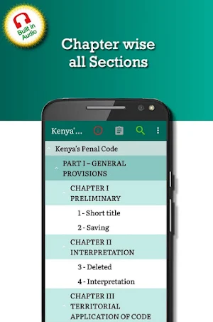 Kenya's Penal Code Screenshot 1