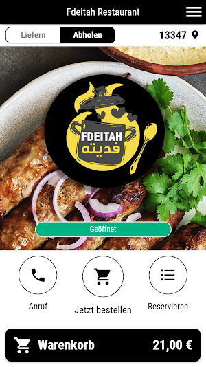 Fdeitah Restaurant Screenshot 0