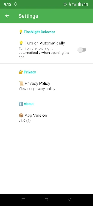 Flashlight: Screen & Torch Screenshot 1