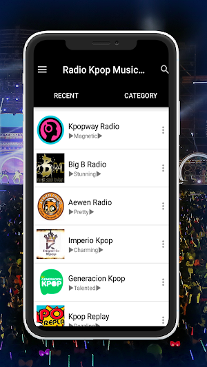 Radio Kpop Music por Internet Screenshot 1
