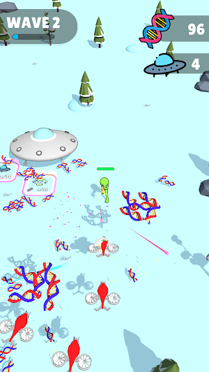 Army VS Alien 3D: UFO Fight Screenshot 0