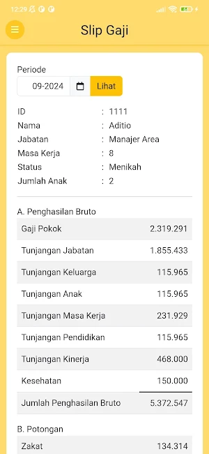 SIGI AMIL Screenshot 2