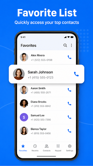 Contacts Screenshot 2