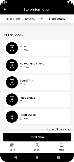 Just 4 Him Haircuts Screenshot 3