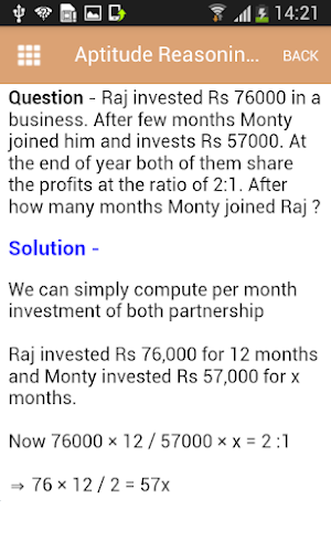 Aptitude Reasoning GK ट्रिक्स Screenshot 1